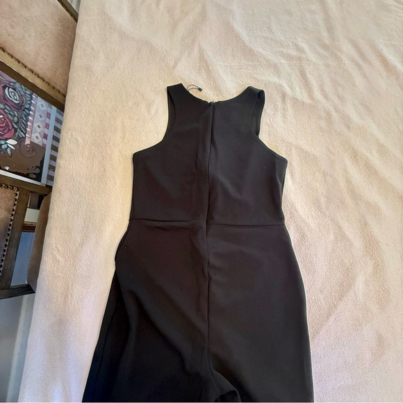 🖤 Nasty Gal Black Jumpsuit Romper Racerback Size 10 - Picture 2 of 9